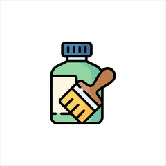 hand holding bottle
