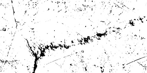 White and black sketch grunge backgrounds to create a distressed grain effect. rough urban texture vector. damaged crack and scratch dust wall texture. black splash on transparent background.