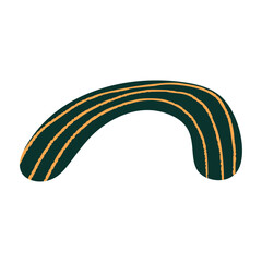 Abstract paper cutout shapes, organic geometric figures inspired, colorful summer texture, creative kid friendly design. Flat vector illustration isolated on white background.