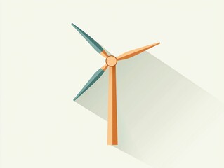 Wind Turbine Icon