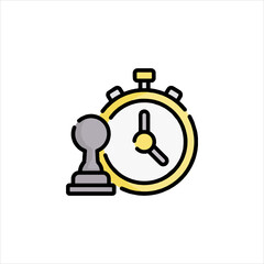 stopwatch icon vector illustration
