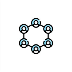 social network concept
