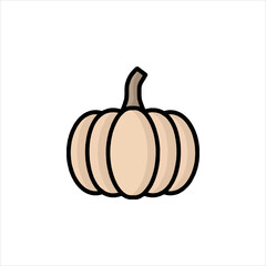 pumpkin on a white background
