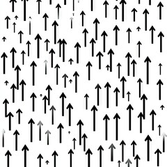 Abstract upward trend pattern