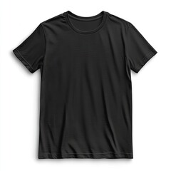 Plain black t-shirt