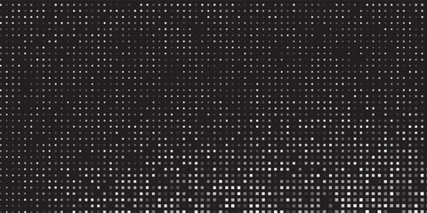 Modern dotted halftone gradient texture. Vanishing polka dot background. Repeating dots gradation design simple abstract design