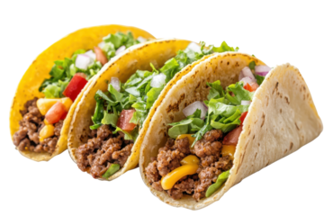 Spice up your designs with tacos elements perfect for any Mexican food themed creative project