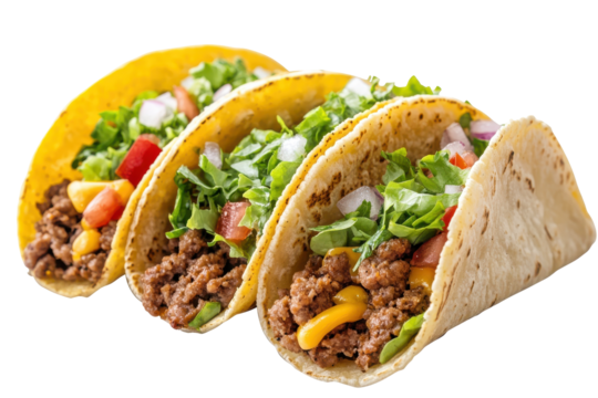 Spice up your designs with tacos elements perfect for any Mexican food themed creative project