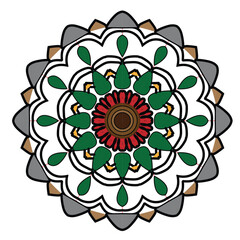 Beautiful  mandala design.