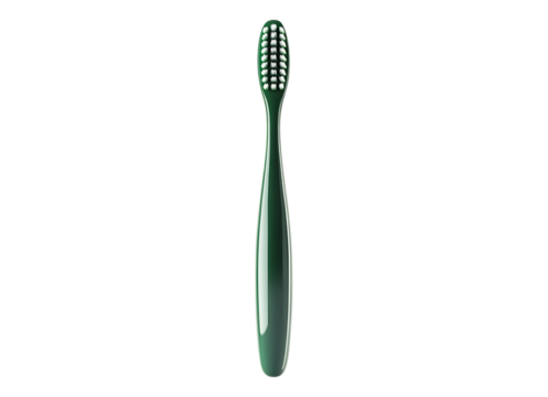 Green toothbrush