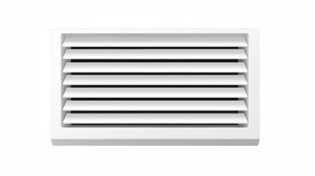 air conditioner isolated on white background