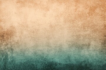 Muted, textured background with a blend of peach and teal colors