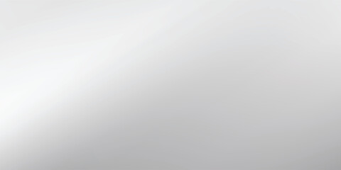 Silver foil background with metal mirror texture. Chrome gradient surface with light gloss. Vector aluminum grey sheet with reflection. vector