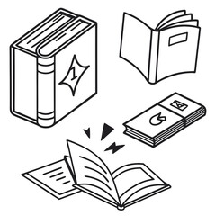 vector book icon