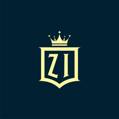 initials law firm logo design vector