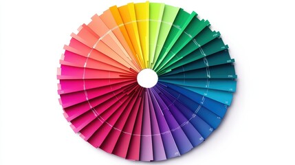 Obraz premium A creative infographic chart clipart, business concept element, vector style, multicolor palette, isolated on white background.