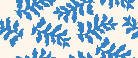 Vector illustration. Nautical seamless background. Perfect for home decor, wallpaper, wall art, social media posts and storyboard backgrounds.