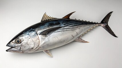Blackfin Tuna on studio background
