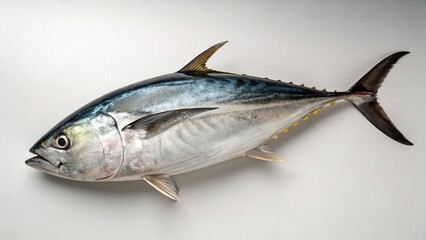 Fototapeta premium Blackfin Tuna on studio background 