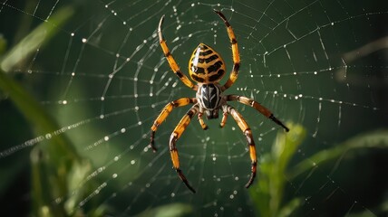 Spider background nature