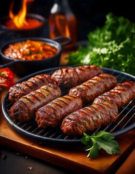 Kebapche: Bulgarische Fleischr&ouml;llchen vom Grill
