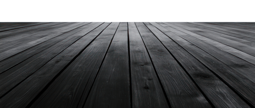 PNG Black wooden floor background flooring waterfront. - Powered by Adobe