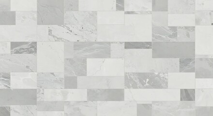 Monochromatic Mosaic AI Generated