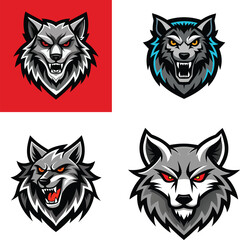 the fox head mascot logo  fierce  bold  unforgett