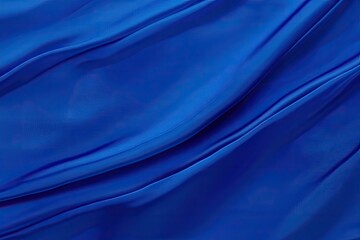 Deep blue draped fabric texture