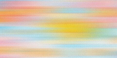 Abstract pastel color streaks with horizontal motion blur effect art