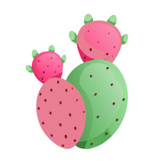 vector illustration of a strawberry