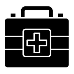First Aid Kit  Icon Element For Design	