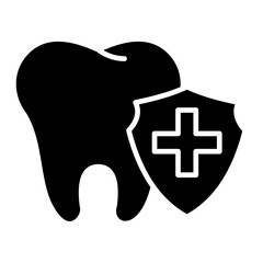 Tooth Care  Icon Element For Design	