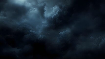 Dark Storm Clouds in a Dramatic HDRI Sky Panorama Scene