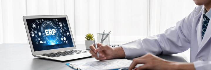 ERP enterprise resource planning software for brisk business to plan the marketing strategy