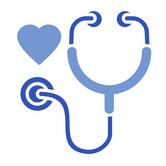Stethoscope  Icon Element For Design	
