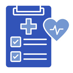 Health Checkup  Icon Element For Design	