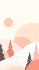 vector illustration landscape