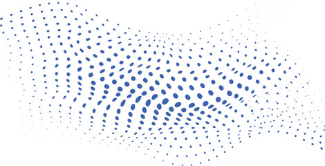 Abstract Blue and Beige Wavy Lines Background &ndash; Seamless Flowing Pattern with Dynamic Liquid Wave Design.