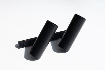 Double LED Magnetic Track Light Fixture