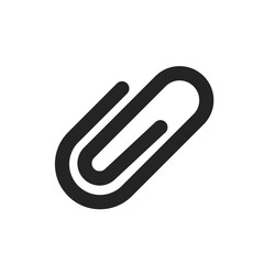 attachment icon, Internet URL webpage url link icons set. Chain, link icon vector isolated on white background, Paperclip Icon, 
