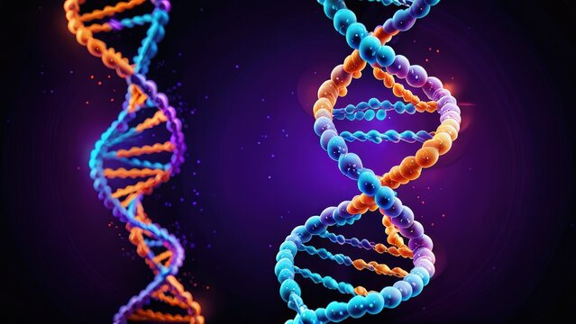 dna helix background
