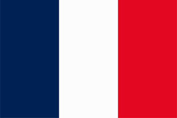 french flag with transparent background