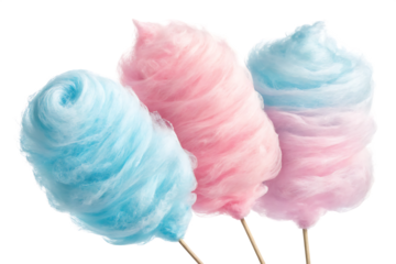 pink and blue wool