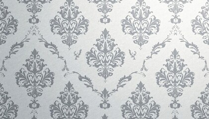 Subtle gray damask pattern with a soft, muted tone , minimal, grey