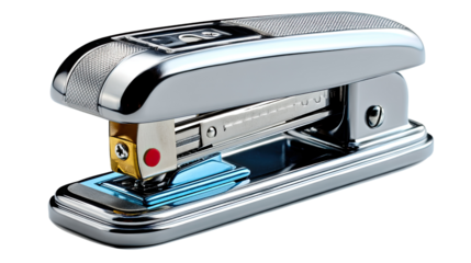 Classic Chrome Stapler: This elegant chrome stapler is a timeless design that brings a touch of sophistication to any desk. The sleek.