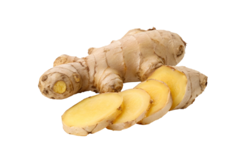 ginger isolated on white background