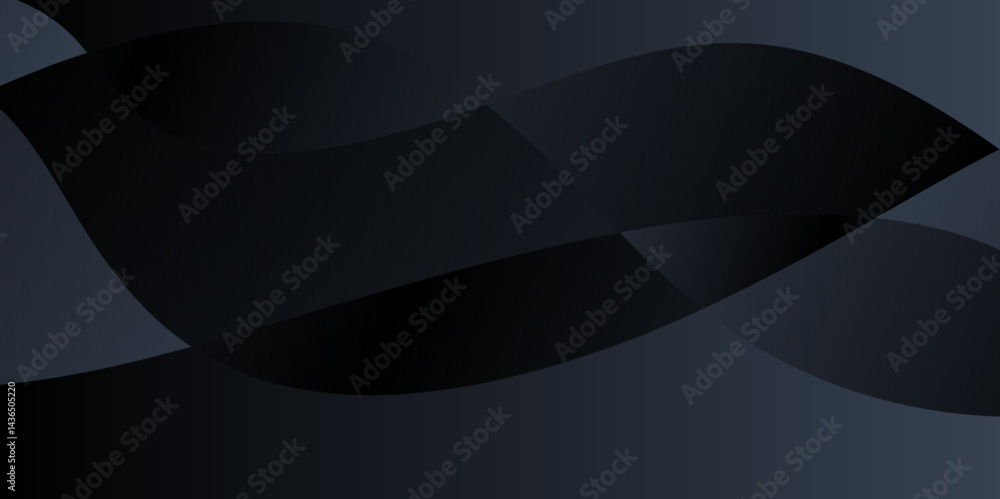 Poster abstract gradient modern dark color curve wave line and shadow texture background. design for text o
