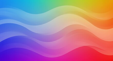 Obraz premium Chromatic Undulation AI Generated