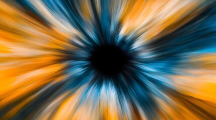 Abstract Digital Artwork Featuring Vivid Lines and Colors in Motion